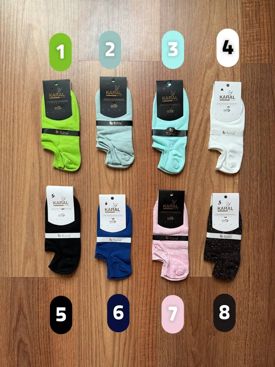 2 جوراب مچی نخ پنبه